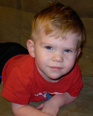 Monkey Boy Age 2