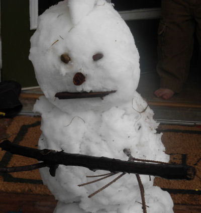 First Guy Snowman